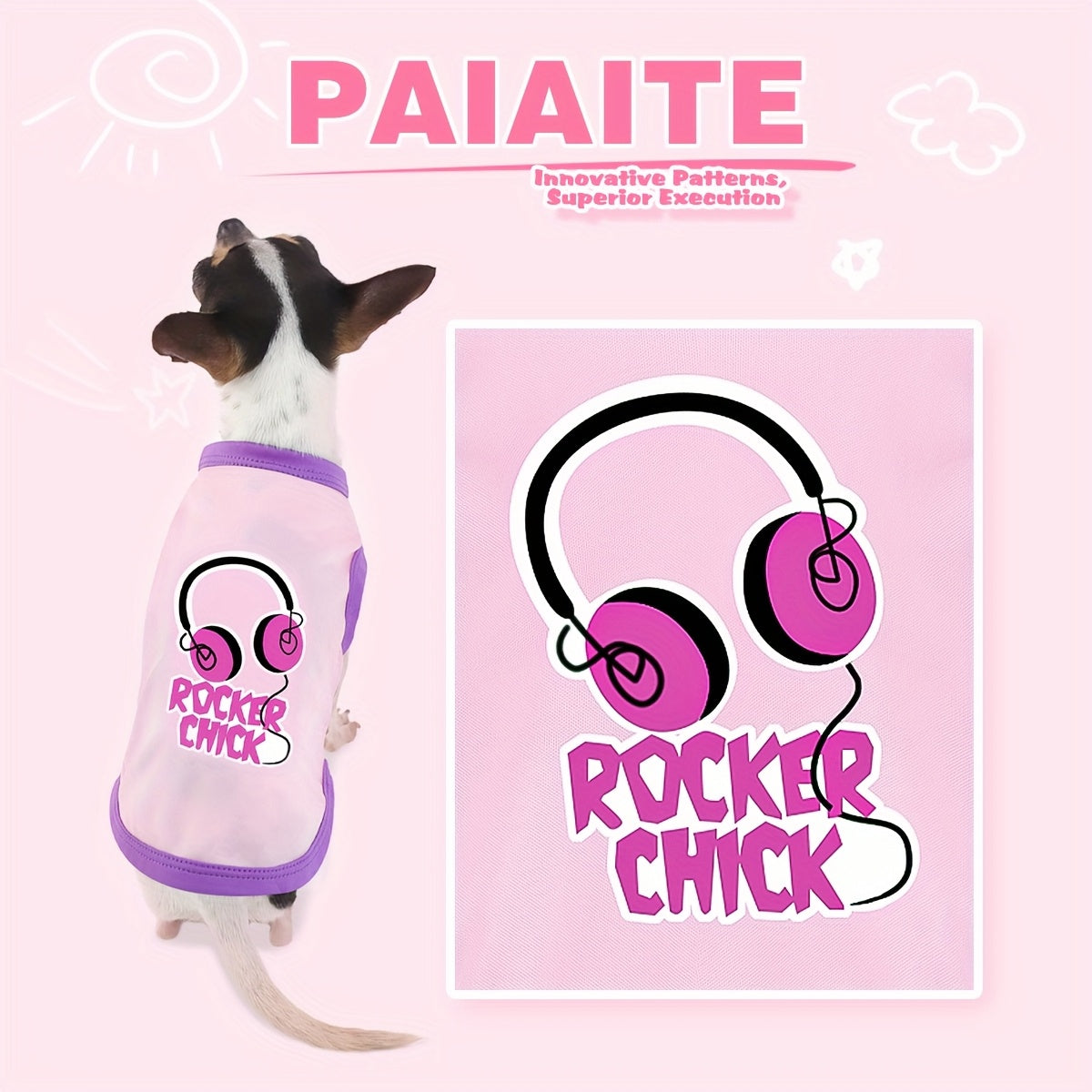 8 Pack Dog Shirts for Small to Medium Breeds Hand Washable Woven Polyester Puppy Apparel with Pullover Design Assorted Playful Prints for Stylish Pet Comfort and Fashion